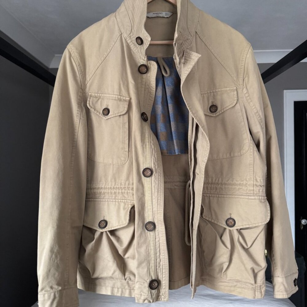 Mango Men Utility Jacket - M - Picture 3 of 4